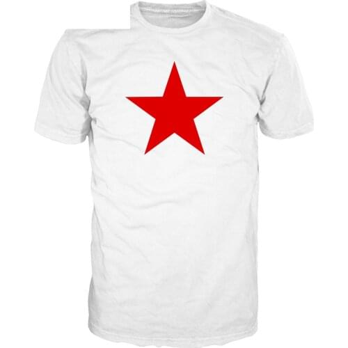 2019 New Brand Clothing Men Cool O-Neck Tops Red Star Communist Nostalgia Soviet Russia Moscow Ussr Military T-Shirtmy T Shirt
