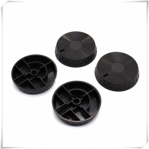 2 Pieces Plastic Flower Shaft Knob Diameter 48mm Height 10mm Potentiometer Encoder Knob Gear Shaped Inner Hole 6mm