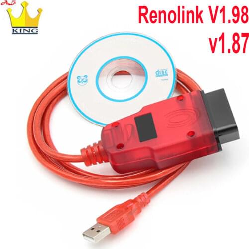 V1.87 Renolink V1.87 for Renault ECU Programmer OBD2 Diagnostic Upgrade of RenoLink V1.52 Multi-Function Added to V1.87 tools