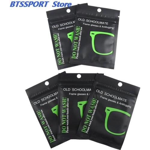 5/10PCs Reusable Anti-Fog Glasses Pre-moistened Lens Defogger Eyeglass Wipe