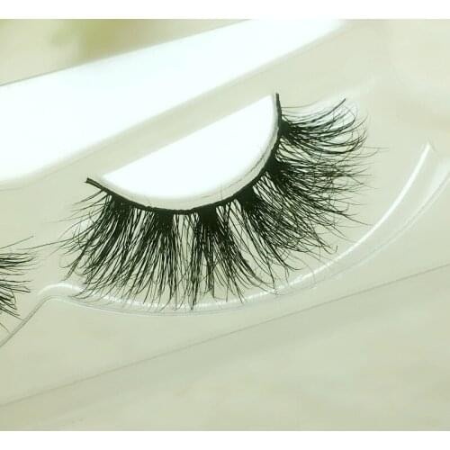 Mink Hair Eyelashes invisible Lashes Natural 3D Mink Messy False Eyelash Full Strip Eyelashes Extension Makeup tool M74