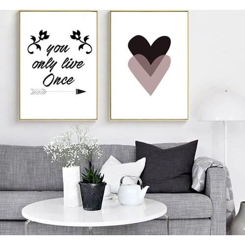 Nordic Minimalism Abstract Geometry Canvas Painting Wall Art Nordic Posters and Prints Wall Pictures for Living Room Decoration