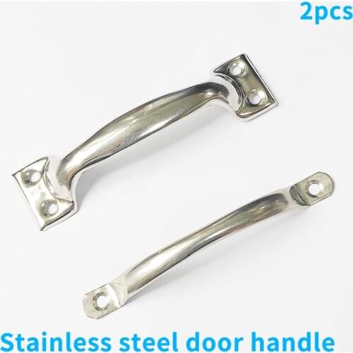 Old-fashioned iron handle, stainless steel handle handle, stainless steel shutter handle, bow handle