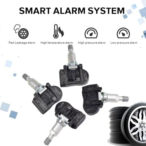 4Pcs For Mitsubishi Mirage 2013- I-Miev Outlander Car Tire Pressure Monitoring System Sensor TPMS Sensor 315Mhz 4250B975