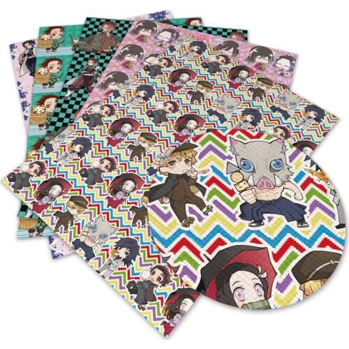 50cm*140cm Cartoon Printed Polyester Cotton Fabric Patchwork for Sewing Dress Cloth Making Puppet F1961