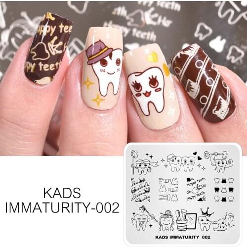 AriesLibra Nail Art Stamping Plate Fashion Pattern DIY Nail Image Printing Plate Template Manicure Stamp Printer