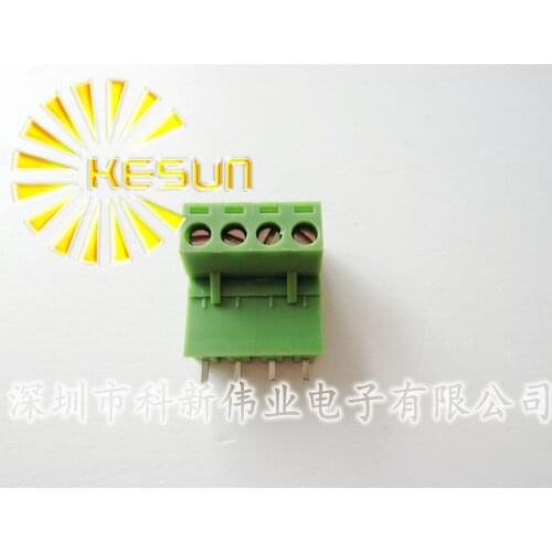 FREE SHIPPING 100PCS 2EDG-5.08-4P + 2EDGV-5.08-4P 2EDG 2EDGV 4Pin 5.08mm Straight Pin Plug-in Screw Terminal Block ROHS