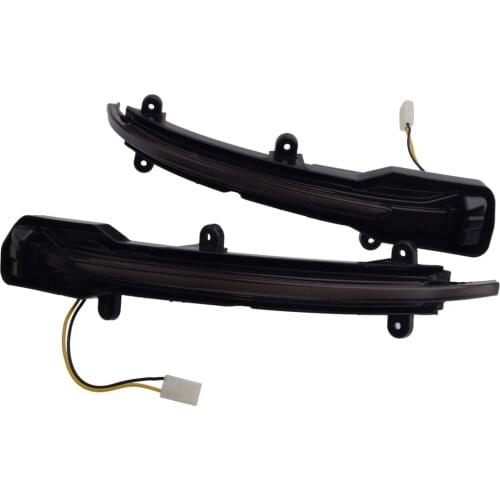 Dynamic Sequential Amber Turn Signal LED Rearview Mirror Indicator Blinker Light Lamp Car fit for Audi SQ5 8R SQ7 4L Facelift