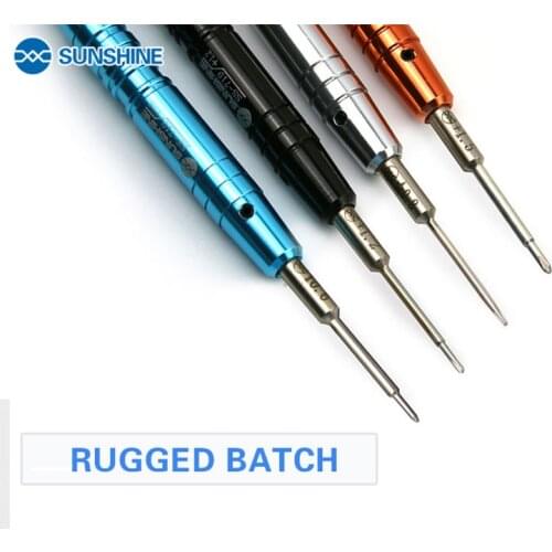 SUNSHINE SS-719 Precision Screwdriver Tools for Mobile Repair Opening Hand Tools for iphone Huawei for Samsung Aluminum Handle