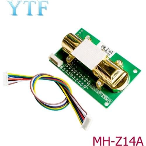 CO2 SENSOR MH-Z14A infrared carbon dioxide sensor module,serial port, PWM, analog output with cable