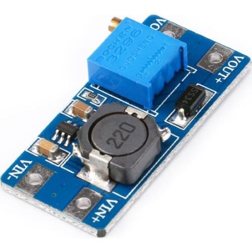 MT3608 DC-DC Step Up Converter Booster Power Supply Module DC DC Boost Step-Up Board MAX output 28V 2A For Arduino
