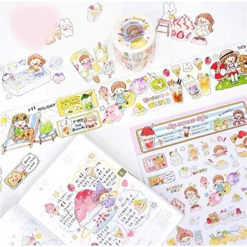 My Sweet Life Washi Tape Bullet Journal Masking Tape Adhesive Tape DIY Scrapbooking Washi Stickers