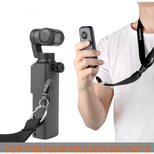 Wrist Sling Neck Lanyard For FIMI Palm Handheld Gimbal / Insta360 One X Camera