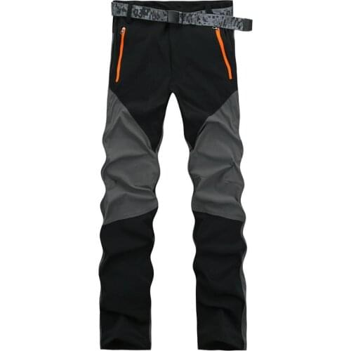 Outdoor mens quick drying pants spring and autumn thin mountaineering pants can be wholesale