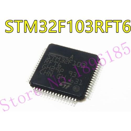 1pcs/lot STM32F103RFT6 STM32F103RF 32F103RF STM32F103RGT6 STM32F103RG 32F103RG QFP64 In Stock