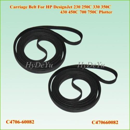 10PCS C4706-60082 A0 New Compatible Carriage belt 36 inch For HP DesignJet 230 250C 330 350C 430 450 450C 700 750C 750 Plotter