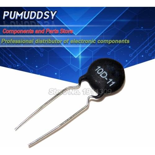 10PCS NTC Thermistor Resistor NTC 10D-11 Thermal Resistor