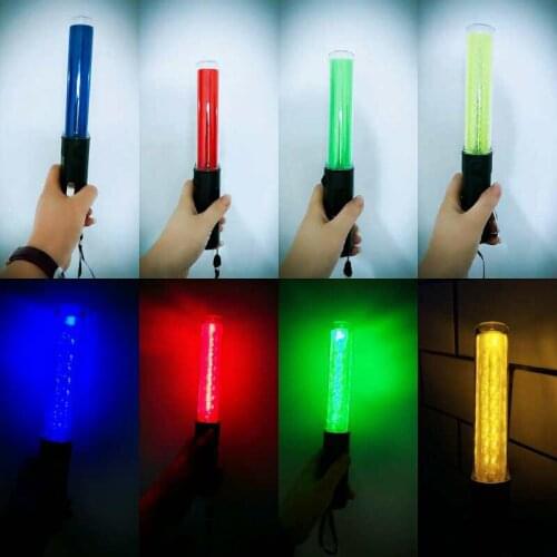260 Multi-functional Flashinglight PVC Traffic Baton Fluorescent LED Emergency Evacuation tool Vehicles Flash W Batons