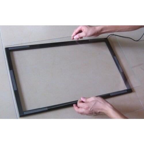 32" IR touch Screen frame with 10 points touch with the glass