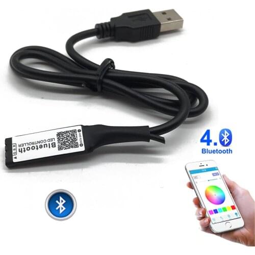5V USB LED RGB Wifi Controller Bluebooth Power For TV Backlight led strip RGB Controller Remote Light Wifi Magic Home colorful