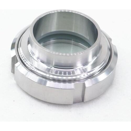 63mm 2.5" Pipe OD SUS 304 Sanitary Weld Union Sight Glass Homebrew Hygiene Grade Sanitary 229 PSI