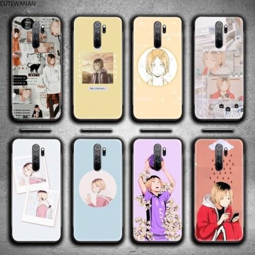 Anime Kenma Kozume Of Haikyuu Phone Case for Redmi 9A 8A 7 6 6A Note 9 8 8T Pro Max Redmi 9 K20 K30 Pro
