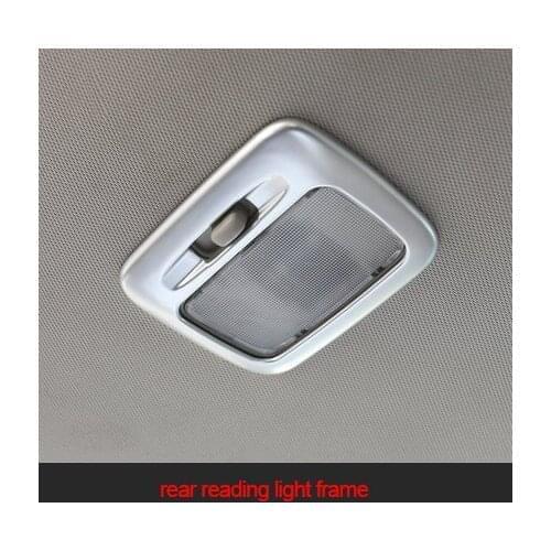 For OUTLANDER EX 2013-2019 ABS chrome matte rear reading light frame 1pcs