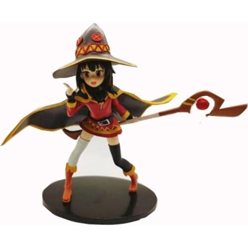 Gods Blessing on this Wonderful World Megumin Action Figure PVC Konosuba Collection Model Toys Christmas Gift 20CM