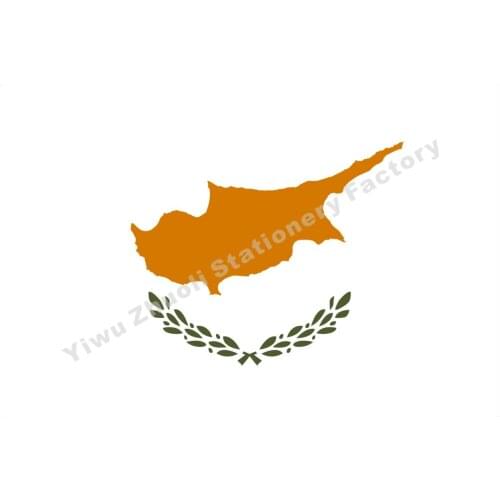 Cyprus 2006 Flag 150X90cm (3x5FT) 120g 100D Polyester Double Stitched High Quality Banner Free Shipping