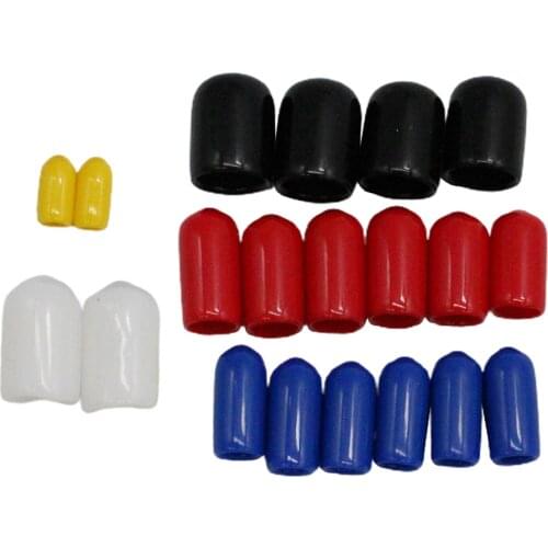 20 Pieces PVC Vacuum Cap, Assortment 1/8in 3/16in 1/4in 3/8in 5/16in Set Kits for Chevy, Car Accessories Hoses & Clamps