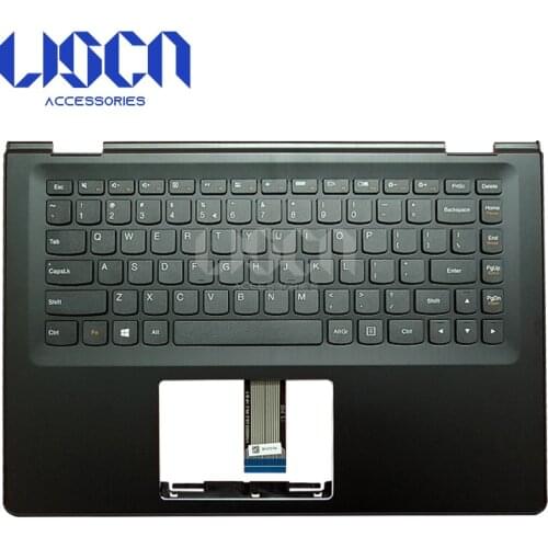New For Lenovo Flex 3-1470 3-1480 ideapad Yoga 500-14IHW 500-14ISK 500-14ACL US Palmrest Upper Case Keyboard Bezel 5CB0J34013