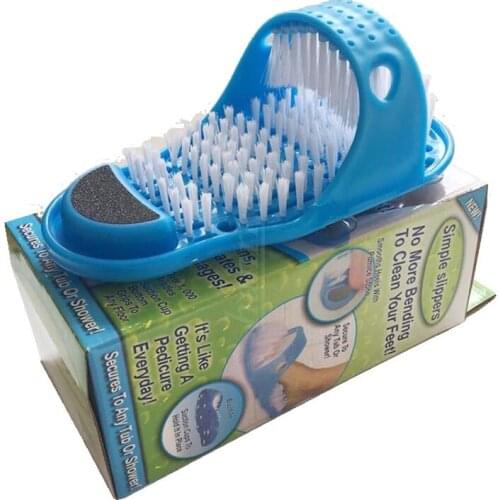 New Foot Brush With Suction Cup Massage Foot Brush Comfortable Massage Foot Board Easy Feet Bathroom Slippers Brush