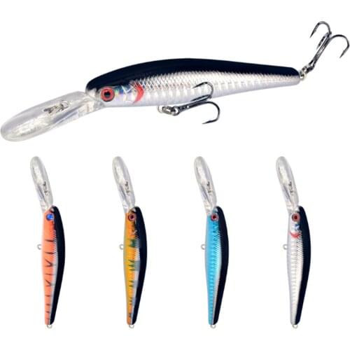 1PCS Minnow Fishing Lure 14g 12.5cm 3D Eyes Japan Hard Bait Wobbler Fishing Tackle Crankbait Artificial Lures Pesca