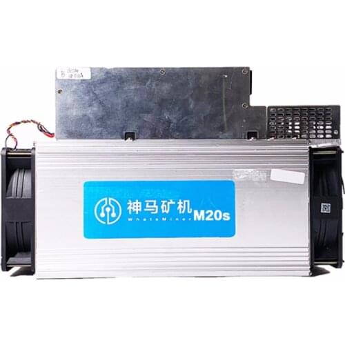 Whatsminer M20S from MicroBT mining SHA-256 algorithm