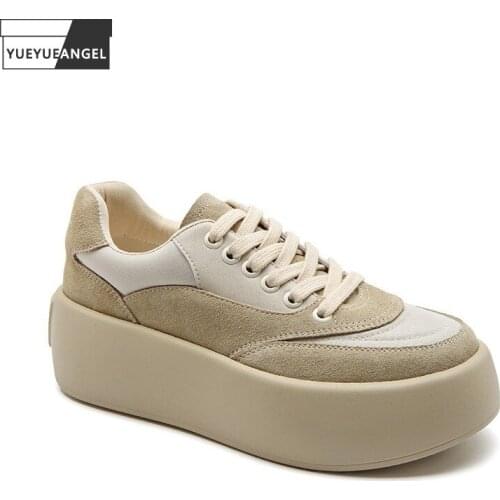 YueYueAngel Suede Pumps