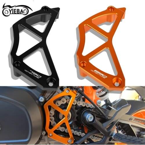 For 890 790 Adventure S R 2019-2021 790 Duke 2018-21 890 Duke 20 2021 Aluminum Front Sprocket Guard Protector Chain Guaud Cover