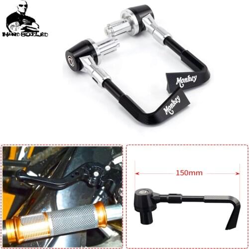 LOGO MONKEY Motorcycle Brake Clutch Lever Protector Protection Hand Guard Motorbike Accessorie For Honda MONKEY (Z125) 2019-2020