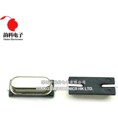 50pcs SMD HC-49S 8MHz 8.000mhz 20ppm 20pF quartz resonator crystal