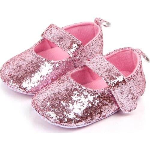 2021 Baby Boy Girls Shoes Fashion Comfortable Soft Sole Crib Shoes Sequins Sneaker Baby Simple Shoes обувь для новорожденных