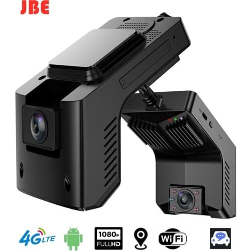 4G Dash Cam w/ IR Night Vision Inside Android WiFi GPS Tracking Dual Car DVR Camera LiveView FHD 1080P Drive Recorde