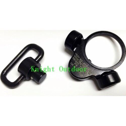 50pcs/1 lot Steel Ambidextrous QD Sling Mount Adapter Attachment W/ Swivel Push Bottom For Airsoft M4 M16 GBB free ship by DHL