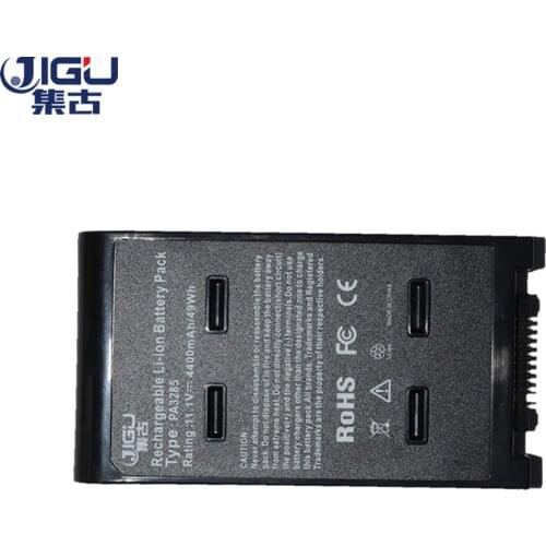 JIGU Black 6 Cells Laptop Battery FOR TOSHIBA Satellite A10 A15 J50 Tecra A1 for Dynabook Satellite K16 Qosmio E15 G25