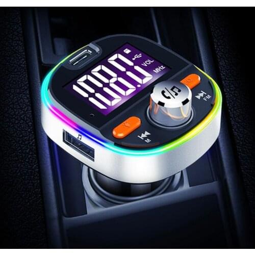 QC3.0 Quick Charge Car MP3 Player Bluetooth 5.0 FM Transmitter LED Car Radio Drop Shipping