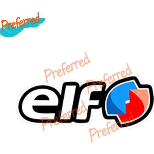 Car Styling Waterproof Elf Huile Race Renault Decal Motocross Racing Laptop Helmet Trunk Wall Vinyl Car Sticker Die Cutting