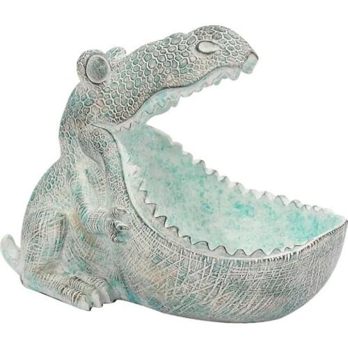 DINOSAUR STATUE DECORATION RESIN ARTWARE SCULPTURE STATUE DECOR HOME DECORATION ACCESSORIES STATUES FOR DECORATION ESCULTURA