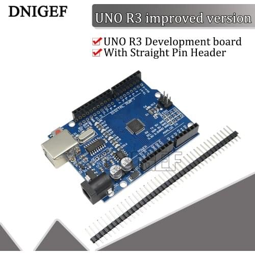 DNIGEF for UNO R3 DEV-Board CH340 CH340G ATmega328P For Arduino UNO R3 With Straight Pin Header