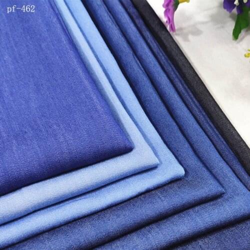 Denim Non Elastic Jean Trousers Shirt Fabric Garment Material