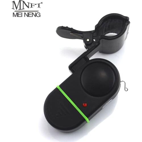 MNFT 4X Electronic Fish Bite Strike Sound Alarm Bell Fishing Rod Pole With LED light New Arrival