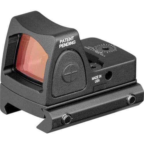 Mini RMR Red Dot Sight Collimator Base Glock /Handgun Reflex Sight Scope fit 20mm Weaver Rail For Airsoft / Hunting Rifle