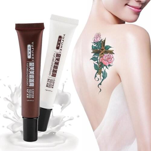Concealer Makeup Cream Waterproof Performance Full Cover Tattoos Scar Natural Cream Adjustable Skin Color Beauty Care